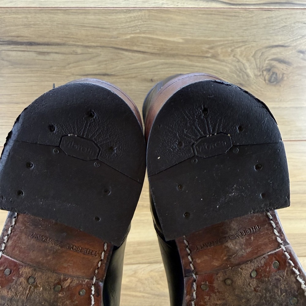 FRYE Artisanal Engineer Boots Mens 9.5 Horween Biker Moto Limited Ed USA Made - Picture 10 of 14